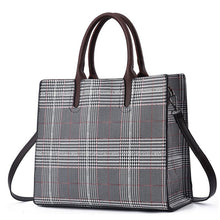 Load image into Gallery viewer, 2018 Women Bag PU Leather Handbags Ladies Large Hand Bags Female Square Shoulder Messenger Bag Women Vintage Tote Bag Sac A Main