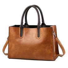 Load image into Gallery viewer, 2018 Women Bag PU Leather Handbags Ladies Large Hand Bags Female Square Shoulder Messenger Bag Women Vintage Tote Bag Sac A Main