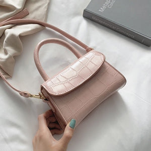 Crocodile Pattern Crossbody Bags For Women 2019 Small Chain Handbag small bag PU Leather Hand Bag Ladies Designer Evening Bags